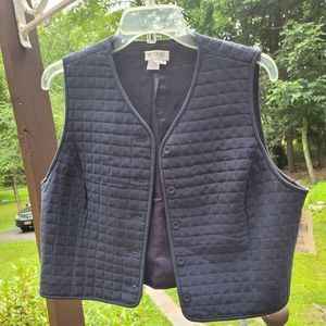 NWT Due Per Due Quilted Vest